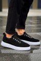 CH319 Stamina Erkek Günlük Bağcıklı Süet Spor Sneaker Ayakkabı SBT - Siyah Erkek Ayakkabı CH319 Stamina Erkek Günlük Bağcıklı Süet Spor Sneaker Ayakkabı SBT - Siyah – Chekich Erkek Ayakkabı