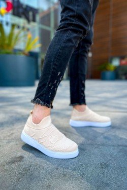 CH411 Craig Erkek Günlük Bağcıksız Triko Spor Sneaker Ayakkabı TBT - Bej CH411 Craig Erkek Günlük Bağcıksız Triko Spor Sneaker Ayakkabı TBT - Bej