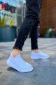 CH411 Craig Erkek Günlük Bağcıksız Triko Spor Sneaker Ayakkabı TBT - Beyaz Erkek Ayakkabı CH411 Craig Erkek Günlük Bağcıksız Triko Spor Sneaker Ayakkabı TBT - Beyaz – Chekich Erkek Ayakkabı