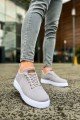 CH413 Crew Erkek Günlük Bağcıklı Triko Spor Sneaker Ayakkabı TBT - Antrasit – Chekich Erkek Ayakkabı
