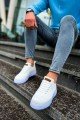 CH413 Crew Erkek Günlük Bağcıklı Triko Spor Sneaker Ayakkabı TBT - Beyaz Erkek Ayakkabı CH413 Crew Erkek Günlük Bağcıklı Triko Spor Sneaker Ayakkabı TBT - Beyaz – Chekich Erkek Ayakkabı