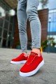 CH413 Crew Erkek Günlük Bağcıklı Triko Spor Sneaker Ayakkabı TBT - Kırmızı Erkek Ayakkabı CH413 Crew Erkek Günlük Bağcıklı Triko Spor Sneaker Ayakkabı TBT - Kırmızı – Chekich Erkek Ayakkabı