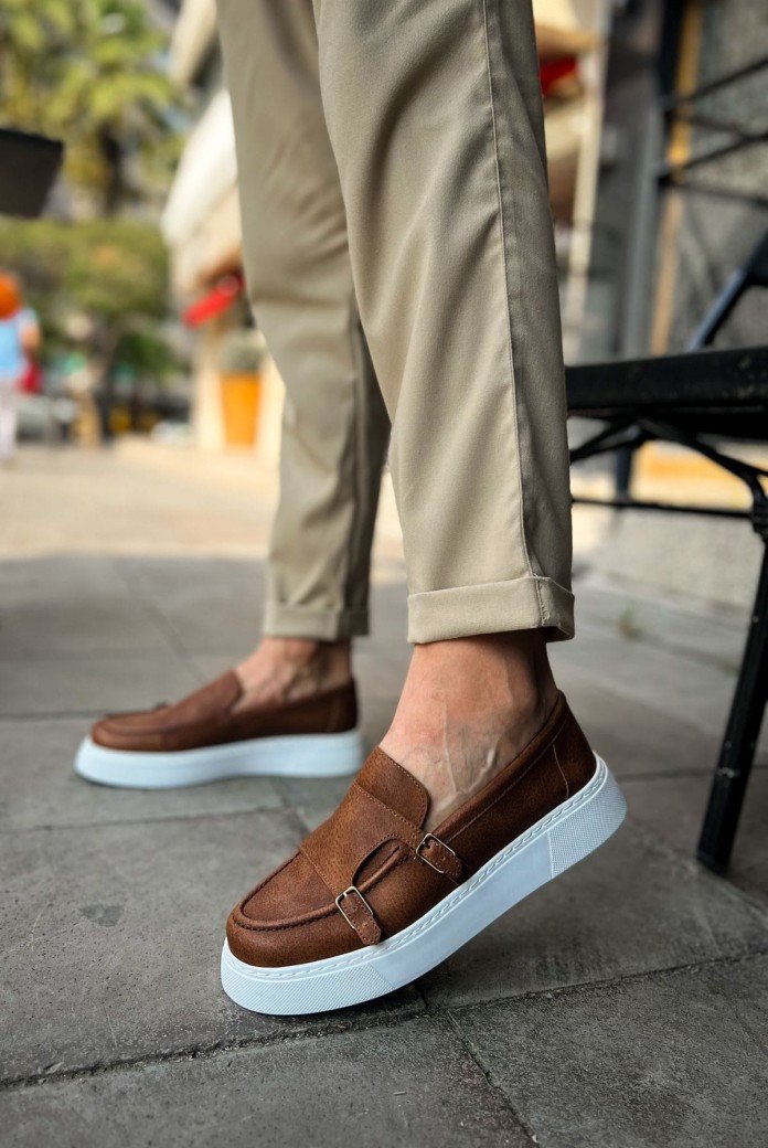 CH417 Mancini Erkek Günlük Bağcıksız Cilt Klasik Ayakkabı CBT - Taba CH417 Mancini Erkek Günlük Bağcıksız Cilt Klasik Ayakkabı CBT - Taba