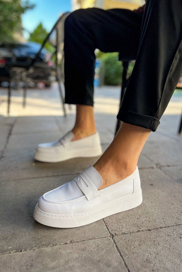 CH421 Bandera Erkek Günlük Bağcıksız Cilt Klasik Ayakkabı CBT - Beyaz CH421 Bandera Erkek Günlük Bağcıksız Cilt Klasik Ayakkabı CBT - Beyaz