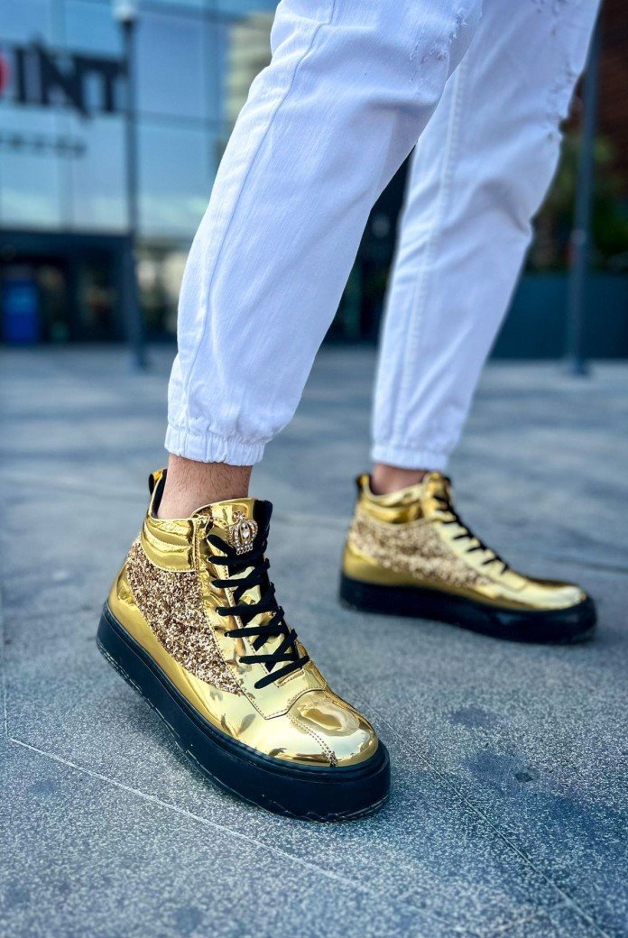 CH973 Majesty Erkek Spor Günlük Bağcıklı Rugan Bot RST - Gold CH973 Majesty Erkek Spor Günlük Bağcıklı Rugan Bot RST - Gold