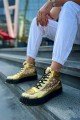 CH973 Majesty Erkek Spor Günlük Bağcıklı Rugan Bot RST - Gold Erkek Ayakkabı CH973 Majesty Erkek Spor Günlük Bağcıklı Rugan Bot RST - Gold – Chekich Erkek Ayakkabı