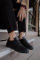 CH977 Tennis Erkek Günlük Bağcıklı Cilt Spor Sneaker Ayakkabı CST - Siyah Erkek Ayakkabı CH977 Tennis Erkek Günlük Bağcıklı Cilt Spor Sneaker Ayakkabı CST - Siyah – Chekich Erkek Ayakkabı