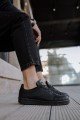 CH977 Tennis Erkek Günlük Bağcıklı Cilt Spor Sneaker Ayakkabı CST - Siyah Erkek Ayakkabı CH977 Tennis Erkek Günlük Bağcıklı Cilt Spor Sneaker Ayakkabı CST - Siyah – Chekich Erkek Ayakkabı