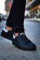 CH983 Tennis Erkek Günlük Bağcıklı Cilt Spor Sneaker Ayakkabı CST - Siyah/Beyaz Erkek Ayakkabı CH983 Tennis Erkek Günlük Bağcıklı Cilt Spor Sneaker Ayakkabı CST - Siyah/Beyaz – Chekich Erkek Ayakkabı