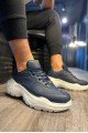 KN-N75 Erkek Günlük Bağcıklı Cilt Spor Sneaker Ayakkabı CBT - Lacivert Erkek Ayakkabı KN-N75 Erkek Günlük Bağcıklı Cilt Spor Sneaker Ayakkabı CBT - Lacivert – Knack Erkek Ayakkabı
