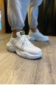 KN-N75 Erkek Günlük Bağcıklı Kapitone Desenli Cilt Spor Sneaker Ayakkabı CBT - Beyaz Erkek Ayakkabı KN-N75 Erkek Günlük Bağcıklı Kapitone Desenli Cilt Spor Sneaker Ayakkabı CBT - Beyaz – Knack Erkek Ayakkabı