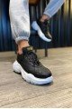 KN-N75 Erkek Günlük Bağcıklı Kapitone Desenli Cilt Spor Sneaker Ayakkabı CBT - Siyah Erkek Ayakkabı KN-N75 Erkek Günlük Bağcıklı Kapitone Desenli Cilt Spor Sneaker Ayakkabı CBT - Siyah – Knack Erkek Ayakkabı