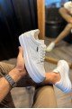 KN013 Erkek Günlük Bağcıklı Cilt Spor Sneaker Ayakkabı CBT - Beyaz Erkek Ayakkabı KN013 Erkek Günlük Bağcıklı Cilt Spor Sneaker Ayakkabı CBT - Beyaz – Knack Erkek Ayakkabı