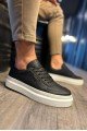 KN013 Erkek Günlük Bağcıklı Cilt Spor Sneaker Ayakkabı CBT - Siyah Erkek Ayakkabı KN013 Erkek Günlük Bağcıklı Cilt Spor Sneaker Ayakkabı CBT - Siyah – Knack Erkek Ayakkabı
