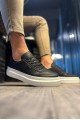 KN013 Erkek Günlük Bağcıklı Cilt Spor Sneaker Ayakkabı CBT - Siyah Erkek Ayakkabı KN013 Erkek Günlük Bağcıklı Cilt Spor Sneaker Ayakkabı CBT - Siyah – Knack Erkek Ayakkabı