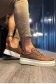 KN013 Erkek Günlük Bağcıklı Cilt Spor Sneaker Ayakkabı CBT - Taba Erkek Ayakkabı KN013 Erkek Günlük Bağcıklı Cilt Spor Sneaker Ayakkabı CBT - Taba – Knack Erkek Ayakkabı
