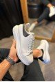 KN043 Erkek Günlük Bağcıklı Cilt Spor Sneaker Ayakkabı CBT - Beyaz/Siyah Erkek Ayakkabı KN043 Erkek Günlük Bağcıklı Cilt Spor Sneaker Ayakkabı CBT - Beyaz/Siyah – Knack Erkek Ayakkabı