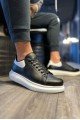 KN043 Erkek Günlük Bağcıklı Cilt Spor Sneaker Ayakkabı CBT - Siyah/Beyaz Erkek Ayakkabı KN043 Erkek Günlük Bağcıklı Cilt Spor Sneaker Ayakkabı CBT - Siyah/Beyaz – Knack Erkek Ayakkabı