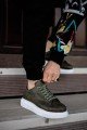 KN044 Erkek Günlük Bağcıklı Cilt Spor Sneaker Ayakkabı CBT - Haki Erkek Ayakkabı KN044 Erkek Günlük Bağcıklı Cilt Spor Sneaker Ayakkabı CBT - Haki – Knack Erkek Ayakkabı