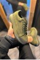 KN044 Erkek Günlük Bağcıklı Süet Spor Sneaker Ayakkabı SHT - Haki – Knack Erkek Ayakkabı