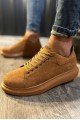 KN044 Erkek Günlük Bağcıklı Süet Spor Sneaker Ayakkabı STT - Taba – Knack Erkek Ayakkabı
