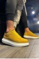 KN045 Erkek Günlük Bağcıklı Cilt Spor Sneaker Ayakkabı CBT - Sarı Erkek Ayakkabı KN045 Erkek Günlük Bağcıklı Cilt Spor Sneaker Ayakkabı CBT - Sarı – Knack Erkek Ayakkabı
