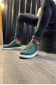 KN045 Erkek Günlük Bağcıklı Cilt Spor Sneaker Ayakkabı CBT - Yeşil Erkek Ayakkabı KN045 Erkek Günlük Bağcıklı Cilt Spor Sneaker Ayakkabı CBT - Yeşil – Knack Erkek Ayakkabı