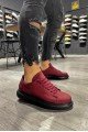 KN045 Erkek Günlük Bağcıklı Cilt Spor Sneaker Ayakkabı CST - Bordo Erkek Ayakkabı KN045 Erkek Günlük Bağcıklı Cilt Spor Sneaker Ayakkabı CST - Bordo – Knack Erkek Ayakkabı