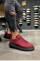 KN045 Erkek Günlük Bağcıklı Cilt Spor Sneaker Ayakkabı CST - Bordo Erkek Ayakkabı KN045 Erkek Günlük Bağcıklı Cilt Spor Sneaker Ayakkabı CST - Bordo – Knack Erkek Ayakkabı