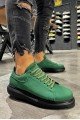 KN045 Erkek Günlük Bağcıklı Cilt Spor Sneaker Ayakkabı CST - Yeşil Erkek Ayakkabı KN045 Erkek Günlük Bağcıklı Cilt Spor Sneaker Ayakkabı CST - Yeşil – Knack Erkek Ayakkabı