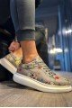 KN046 Erkek Günlük Bağcıklı Kurukafa Baskılı Cilt Spor Sneaker Ayakkabı CBT - Gri Erkek Ayakkabı KN046 Erkek Günlük Bağcıklı Kurukafa Baskılı Cilt Spor Sneaker Ayakkabı CBT - Gri – Knack Erkek Ayakkabı