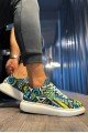 KN046 Erkek Günlük Bağcıklı Renkli Baskılı Cilt Spor Sneaker Ayakkabı CBT - Yeşil Erkek Ayakkabı KN046 Erkek Günlük Bağcıklı Renkli Baskılı Cilt Spor Sneaker Ayakkabı CBT - Yeşil – Knack Erkek Ayakkabı