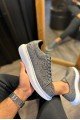 KN047 Erkek Günlük Bağcıklı Harf Desenli Cilt Spor Sneaker Ayakkabı CBT - Gri Erkek Ayakkabı KN047 Erkek Günlük Bağcıklı Harf Desenli Cilt Spor Sneaker Ayakkabı CBT - Gri – Knack Erkek Ayakkabı