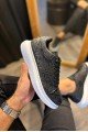 KN047 Erkek Günlük Bağcıklı Harf Desenli Cilt Spor Sneaker Ayakkabı CBT - Siyah Erkek Ayakkabı KN047 Erkek Günlük Bağcıklı Harf Desenli Cilt Spor Sneaker Ayakkabı CBT - Siyah – Knack Erkek Ayakkabı