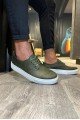 KN077 Erkek Günlük Bağcıklı Cilt Spor Sneaker Ayakkabı CBT - Haki Erkek Ayakkabı KN077 Erkek Günlük Bağcıklı Cilt Spor Sneaker Ayakkabı CBT - Haki – Knack Erkek Ayakkabı