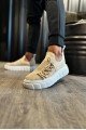 KN1025 Erkek Günlük Bağcıklı Triko Spor Sneaker Ayakkabı TBT - Vizon – Knack Erkek Ayakkabı