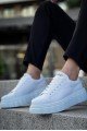 KN144 Erkek Günlük Bağcıklı Cilt Spor Sneaker Ayakkabı CBT - Beyaz Erkek Ayakkabı KN144 Erkek Günlük Bağcıklı Cilt Spor Sneaker Ayakkabı CBT - Beyaz – Knack Erkek Ayakkabı