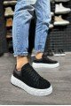 KN144 Erkek Günlük Bağcıklı Süet Spor Sneaker Ayakkabı SBT - Siyah Erkek Ayakkabı KN144 Erkek Günlük Bağcıklı Süet Spor Sneaker Ayakkabı SBT - Siyah – Knack Erkek Ayakkabı