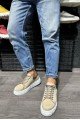 KN144 Erkek Günlük Bağcıklı Süet Spor Sneaker Ayakkabı SBT - Vizon Erkek Ayakkabı KN144 Erkek Günlük Bağcıklı Süet Spor Sneaker Ayakkabı SBT - Vizon – Knack Erkek Ayakkabı