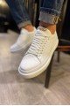 KN421 Erkek Günlük Bağcıklı Cilt Spor Sneaker Ayakkabı CBT - Beyaz Erkek Ayakkabı KN421 Erkek Günlük Bağcıklı Cilt Spor Sneaker Ayakkabı CBT - Beyaz – Knack Erkek Ayakkabı