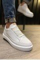 KN421 Erkek Günlük Bağcıklı Cilt Spor Sneaker Ayakkabı CBT - Beyaz Erkek Ayakkabı KN421 Erkek Günlük Bağcıklı Cilt Spor Sneaker Ayakkabı CBT - Beyaz – Knack Erkek Ayakkabı