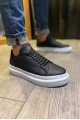 KN421 Erkek Günlük Bağcıklı Cilt Spor Sneaker Ayakkabı CBT - Siyah Erkek Ayakkabı KN421 Erkek Günlük Bağcıklı Cilt Spor Sneaker Ayakkabı CBT - Siyah – Knack Erkek Ayakkabı