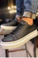 KN421 Erkek Günlük Bağcıklı Cilt Spor Sneaker Ayakkabı CBT - Siyah Erkek Ayakkabı KN421 Erkek Günlük Bağcıklı Cilt Spor Sneaker Ayakkabı CBT - Siyah – Knack Erkek Ayakkabı