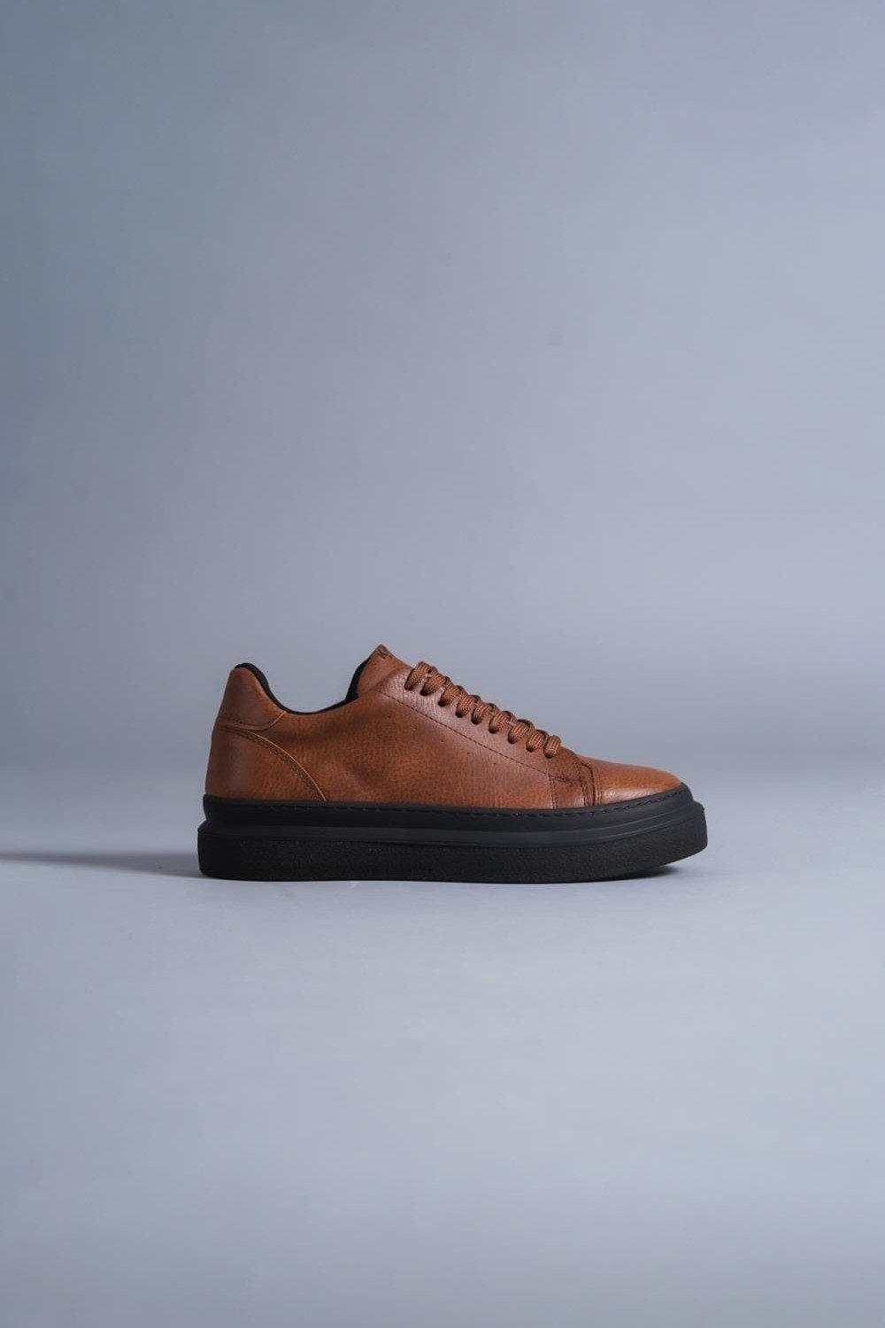 KN421 Erkek Günlük Bağcıklı Cilt Spor Sneaker Ayakkabı CST - Taba Erkek Ayakkabı KN421 Erkek Günlük Bağcıklı Cilt Spor Sneaker Ayakkabı CST - Taba – Knack Erkek Ayakkabı