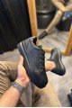 KN521 Erkek Günlük Lastikli Cilt Spor Sneaker Ayakkabı CST - Siyah – Knack Erkek Ayakkabı