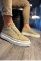 KN521 Erkek Günlük Lastikli Süet Spor Sneaker Ayakkabı SBT - Vizon – Knack Erkek Ayakkabı