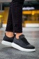 KN814 Erkek Günlük Bağcıklı Cilt Spor Sneaker Ayakkabı CBT - Siyah Erkek Ayakkabı KN814 Erkek Günlük Bağcıklı Cilt Spor Sneaker Ayakkabı CBT - Siyah – Knack Erkek Ayakkabı