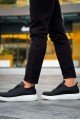 KN814 Erkek Günlük Bağcıklı Cilt Spor Sneaker Ayakkabı CBT - Siyah Erkek Ayakkabı KN814 Erkek Günlük Bağcıklı Cilt Spor Sneaker Ayakkabı CBT - Siyah – Knack Erkek Ayakkabı