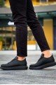 KN814 Erkek Günlük Bağcıklı Cilt Spor Sneaker Ayakkabı CST - Siyah Erkek Ayakkabı KN814 Erkek Günlük Bağcıklı Cilt Spor Sneaker Ayakkabı CST - Siyah – Knack Erkek Ayakkabı