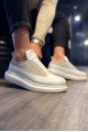 KN911 Erkek Günlük Bağcıksız Cilt Süet Spor Sneaker Ayakkabı CSBT - Beyaz Erkek Ayakkabı KN911 Erkek Günlük Bağcıksız Cilt Süet Spor Sneaker Ayakkabı CSBT - Beyaz – Knack Erkek Ayakkabı